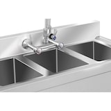 thumbnail of Royal Catering Spültisch - 3 Becken - 100 x 50 cm