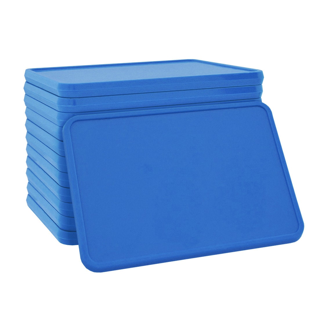 CombiCraft Wertmarken Chips Rechteckig 50x35mm Blau  - pro 100 Stück