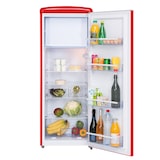 thumbnail of FrigeluX Réfrigérateur armoire design rétro 218L dont congélateur 4* de 24L, Rouge RF218RRA++