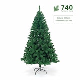 thumbnail of Árbol de Navidad Artificial Verde Oslo con Base Metálica 180cm 7house