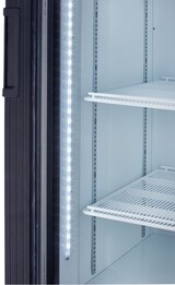 thumbnail of GastroHero Getränkekühlschrank PROFI 783 Slim mit Klapptüren schwarz