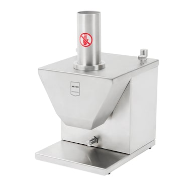 METRO Professional Elektrische vleessnijmachine GWS1000, Roestvrij staal, 18.5 x 24.3 x 32.7 cm, 135W, zilver