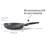 thumbnail of STONELINE® Imagination PLUS Bratpfanne 28 cm, beschichtet mit abnehmbarem Griff, Induktion geeignet