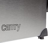 thumbnail of Camry CR 4909 Freidora Eléctrica Compacta, 3 L, Cubeta Desmontable Lavable, Antiadherente, Regulador Temperatura, 2000W, Argento