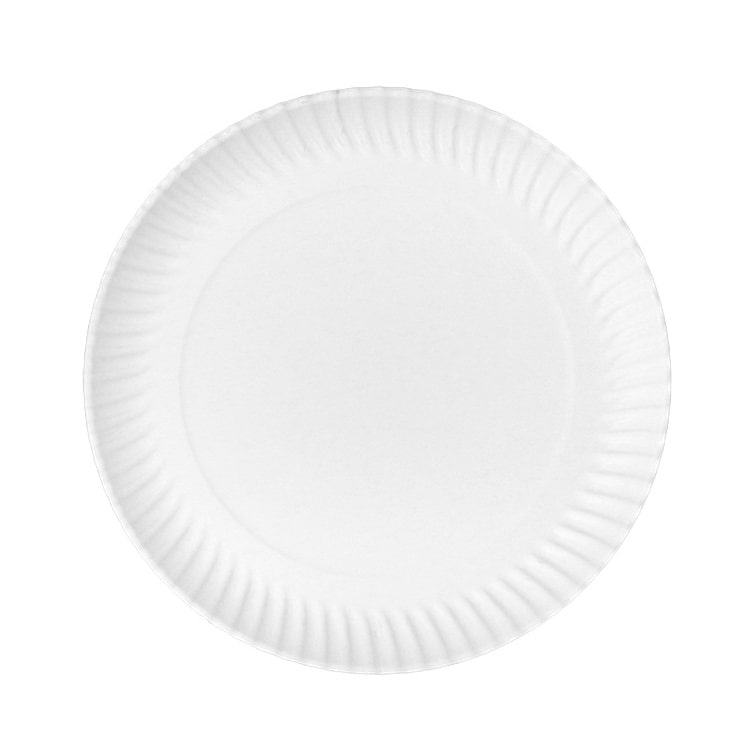 MONOUSO - Pappteller Rund weiß Ø32cm 600g/m² (250 Stück)