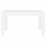 thumbnail of Mesa de comedor de madera contrachapada blanco 140x74,5x76 cm