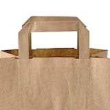 thumbnail of greenbox - Tragetaschen aus Recyclingpapier M, 22 x 10 x 28 cm, braun                              , 250 St.
