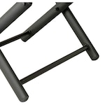 thumbnail of Garten Klapphocker / Fußhocker Metall - Textilen Anthrazit / Schwarz