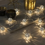 thumbnail of LED Deko Lichterkette 8 Kugeln Metallbälle orientalisch marokkanisch