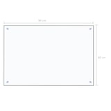 thumbnail of vidaXL Küchenrückwand Transparent 90×60 cm Hartglas