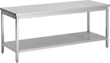 thumbnail of Mesa de trabajo Combisteel con base de acero inoxidable 1900x600x900mm