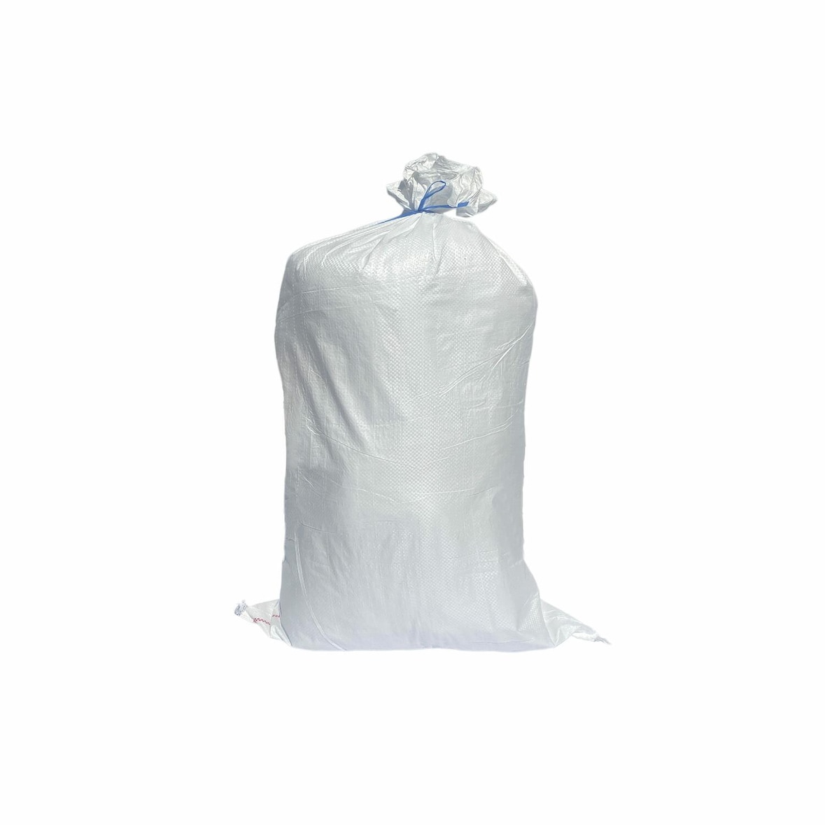 300x Schwerlastsack Gewebesack Hochwassersack Getreidesack Lagersack PP mit rotem Streifen 400 x 600 mm 15 kg weiss