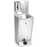 thumbnail of Lavandino Lavabo, Portatile Autonomo Trasportabile, in Acciaio Inox, con Comando a Pedale, Certificato per ASL, Completo di Accessori