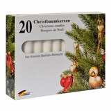 thumbnail of Baumkerzen weiß 13x100mm 20 Stück