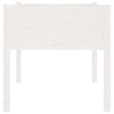 thumbnail of vidaXL Pflanzkübel Weiß 70x70x70 cm Massivholz Kiefer