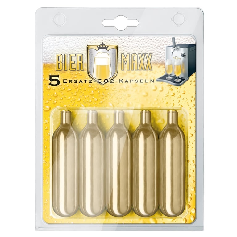 BIER MAXX - CO2 Kapseln 5er Packung