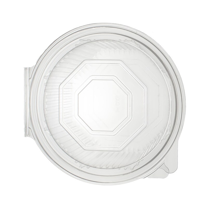 DayBays 2000 Stk. Haushaltsbox PP 250 ml 144x140x38 mm 8 Eckig Salat-Box Alpha mit anhängendem Deckel