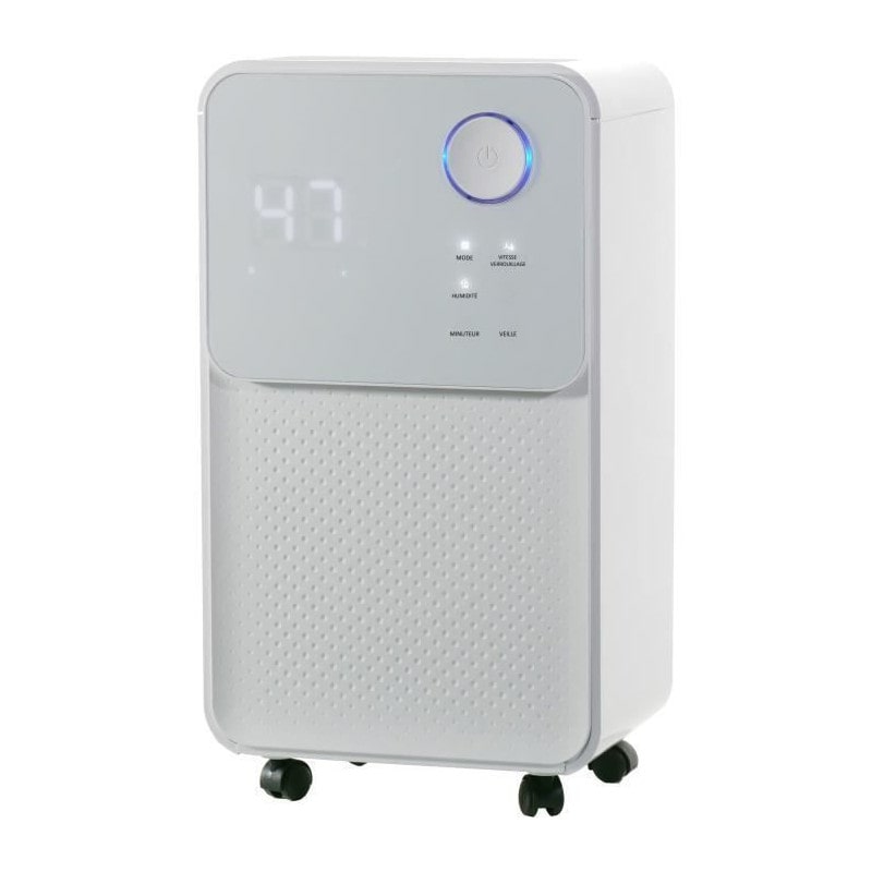 Oceanic Deshumidificateur Dair Electrique - Extraction 12 Litres/jour - Sechage Du Linge - Drainage Continu - Affichage Led