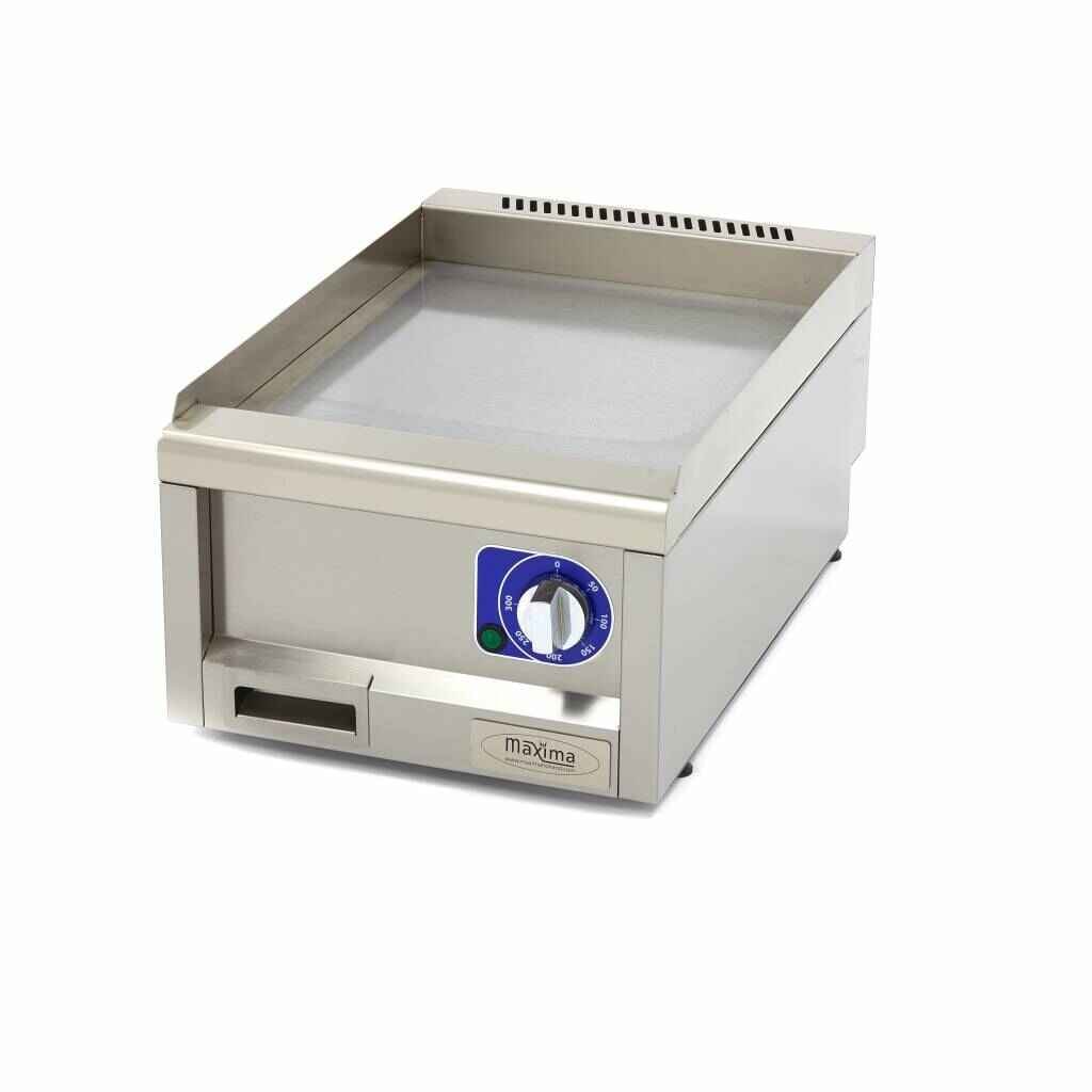 Commerciële kwaliteit grill - glad - enkele unit - 60 cm diep - elektrisch