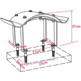 thumbnail of vidaXL Schoorsteenkap roestvrij staal zilverkleurig