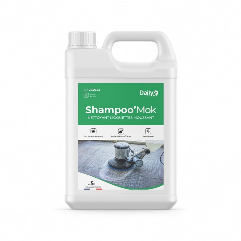 Shampoing moquette SHAMPOO'MOK -  - Bidon 5l - Daily K