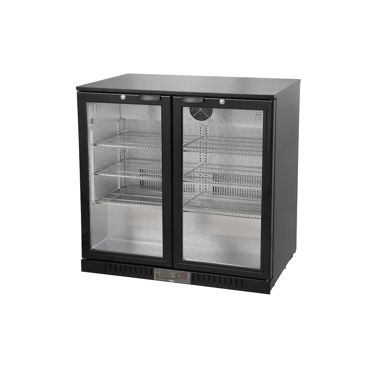 METRO Professional Frigorífico de bar GBC3002, 90 x 53 x 86.5cm, 198 L, negro