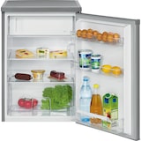 thumbnail of Bomann KS 2184 Kühlschrank mit Gefrierfach Freistehend 120 l E Edelstahl