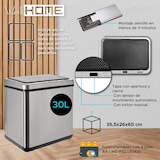 thumbnail of WellHome - Slimme Prullenbak 30L grijs 35,5x26x43,5 cm – Automatisch/Handmatig openen