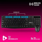 thumbnail of Kit Mouse E Tastiera Wireless Wifi Senza Fili M&k Layout Portoghese Pt Set Pc