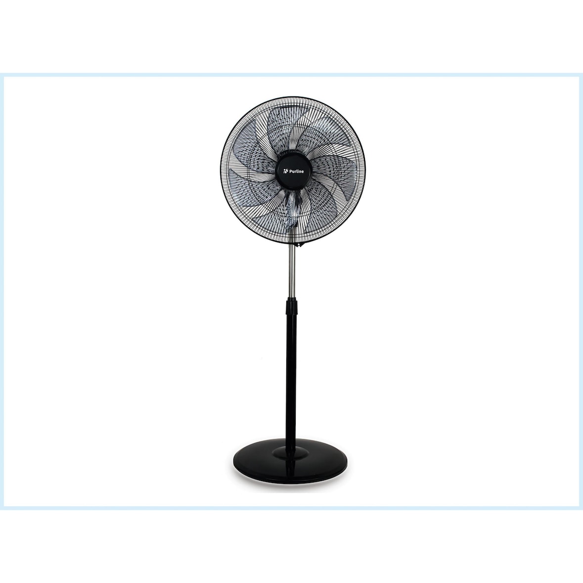 PURLINE Ventilador Industrial de pie 100W con 7 aspas VENTY AEOLIUS