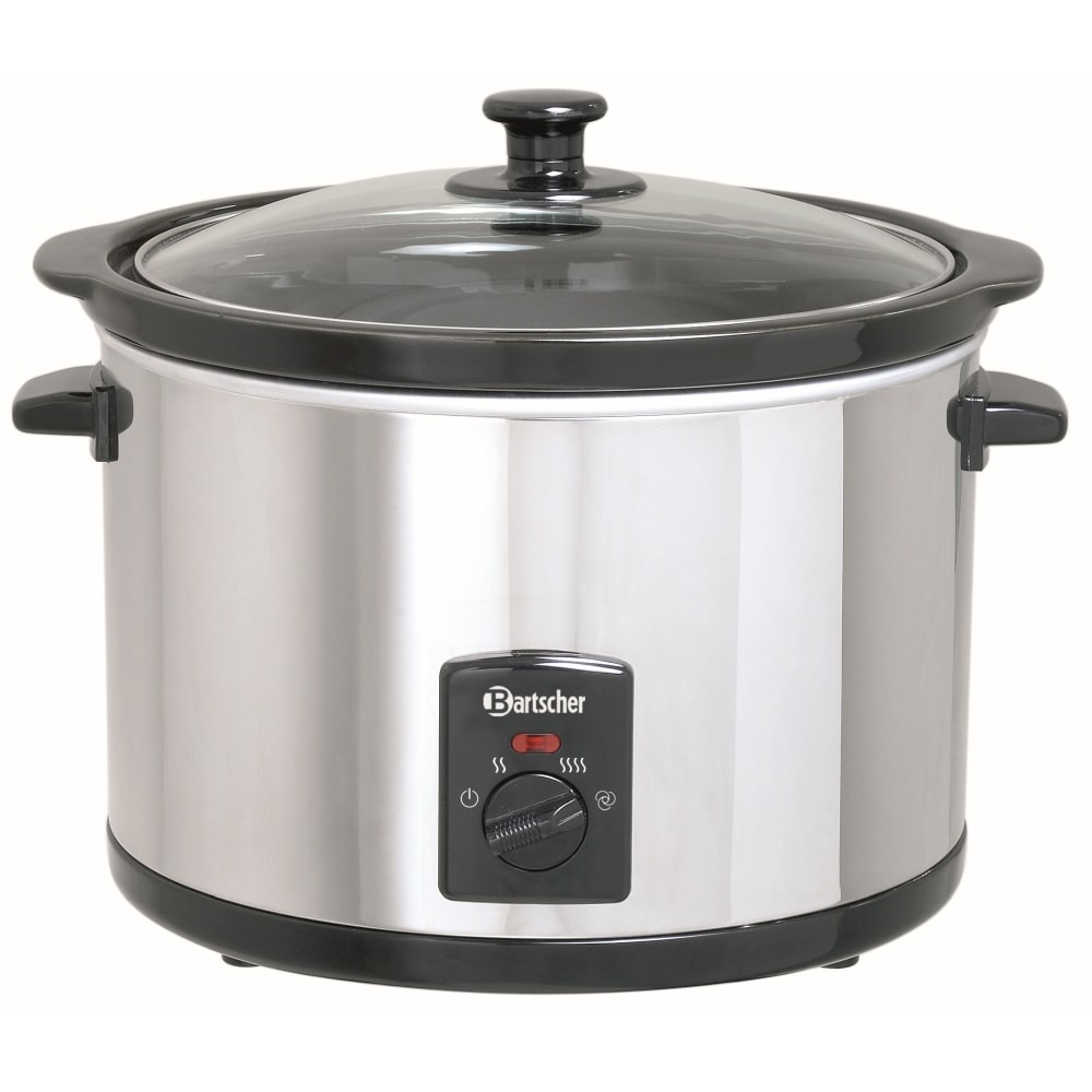Slowcooker | Aluminium | 5.5L | 230V | 345x345x276(h)mm