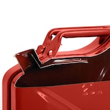 thumbnail of BW® Kraftstoffkanister Metall Benzinkanister 10 Liter mit Ausgießer - Rot - RAL 3000 - TÜV-geprüft und UN-Zulassung - Made in Europe