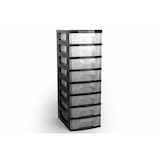 thumbnail of Really Useful Box Kunststoff Archivbox 56 L Schwarz, Transparent 35 x 40 x 8,5 cm