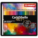 thumbnail of STABILO Boîte métal de 24 crayons pastel CarbOthello ARTY+