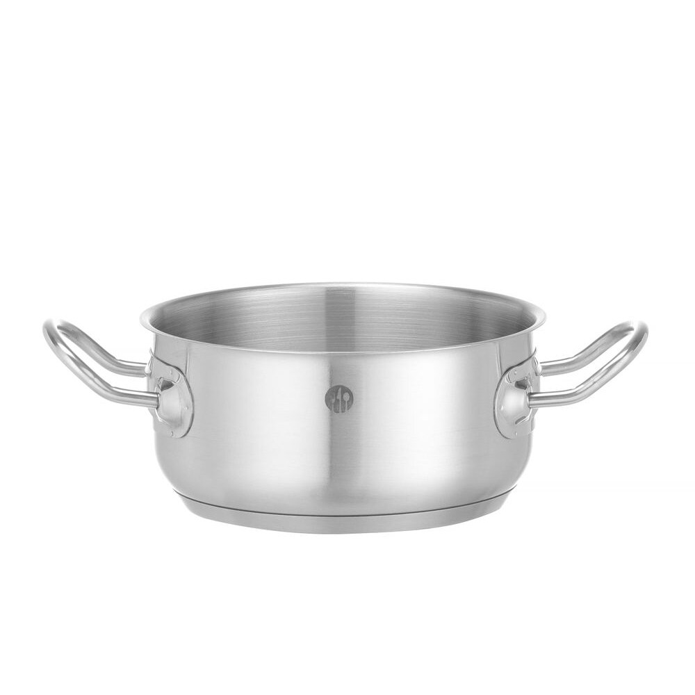 Hendi Casserole sans couvercle Kitchen Line et 1,5 litre pour tous les feux