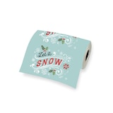 thumbnail of Nette 1 Rolle Bäckerseiden 50cm "Let it SNOW" Einschlagpapier für Lebensmittel Secare-Rolle