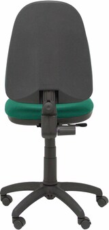 thumbnail of Chaise Ayna avec mécanisme de contact permanent et tissu vert bouteille