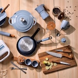 thumbnail of BERGNER - Batería de cocina DINA 8 pcs 16/18/20/24cm en acero inoxidable apta para inducción con Cafetera de Émbolo de Borosilicato 15,8×10×18,8cm