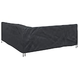 thumbnail of vidaXL Hoes voor tuinmeubelen Zwart 220 x 220 x 80 cm 600D Oxford Stof