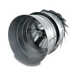 thumbnail of CAEXVEN Sombrerete Aspirador de 125 mm de diámetro  en Acero Galvanizado - Serie Lisa y Helicoidal