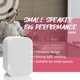 thumbnail of Artsound Universais, altifalante de parede de 2 vias, 2,0 e 0,5 polegadas, 10-40W, branco (2pcs)