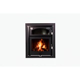 thumbnail of Insertable de leña con horno INSERT ASTON 13.1 kW, 230 m³, salida 150 mm, horno en inox y diseño frontal