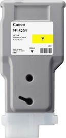 Cartuccia Inchiostro Nero Originale Canon PFI-300PBK Per Stampanti Fotografiche, Made In Japan