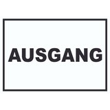 thumbnail of Ausgang Schild A2 (420x594mm)