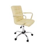 thumbnail of Silla de oficina con asiento color Beige. Modelo Isabella