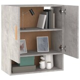 thumbnail of vidaXL Wandschrank Betongrau 60x31x70 cm Holzwerkstoff