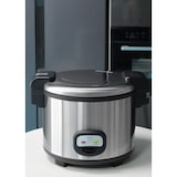 thumbnail of METRO Professional Olla arrocera GRC1950, acero inoxidable, 48x39x35 cm, Ø 34,7 cm, 12 L, rango de temp.: 155-165°C, 30 porciones en 45 minutos, plata