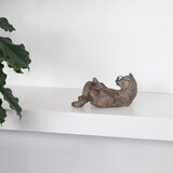 thumbnail of Moritz Dekofigur Lesebär Bär mit Brille liest Buch Dekoration lesen Leseratte