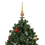 thumbnail of Schneiender Weihnachtsbaum mit Schirmfuß Grün 140 cm