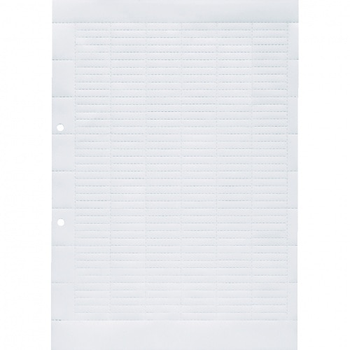 Etiketten aus Papier, zum Selbstbeschriften, weiß, Papier, 16,5x40mm, 600/VE